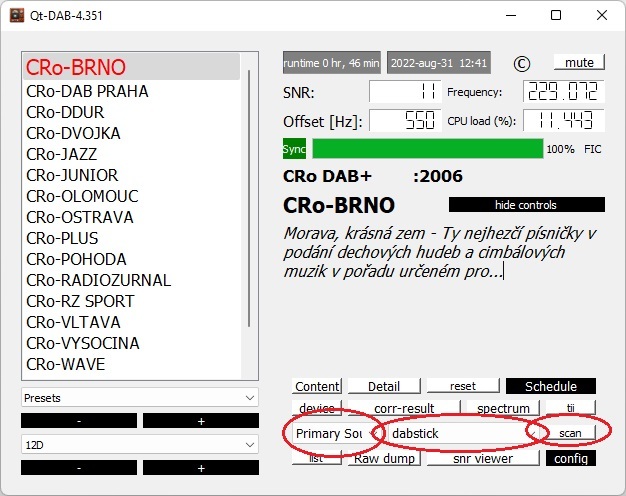 RTL2832U+R820T2 USB DVB-T FM SDRHelloCQ