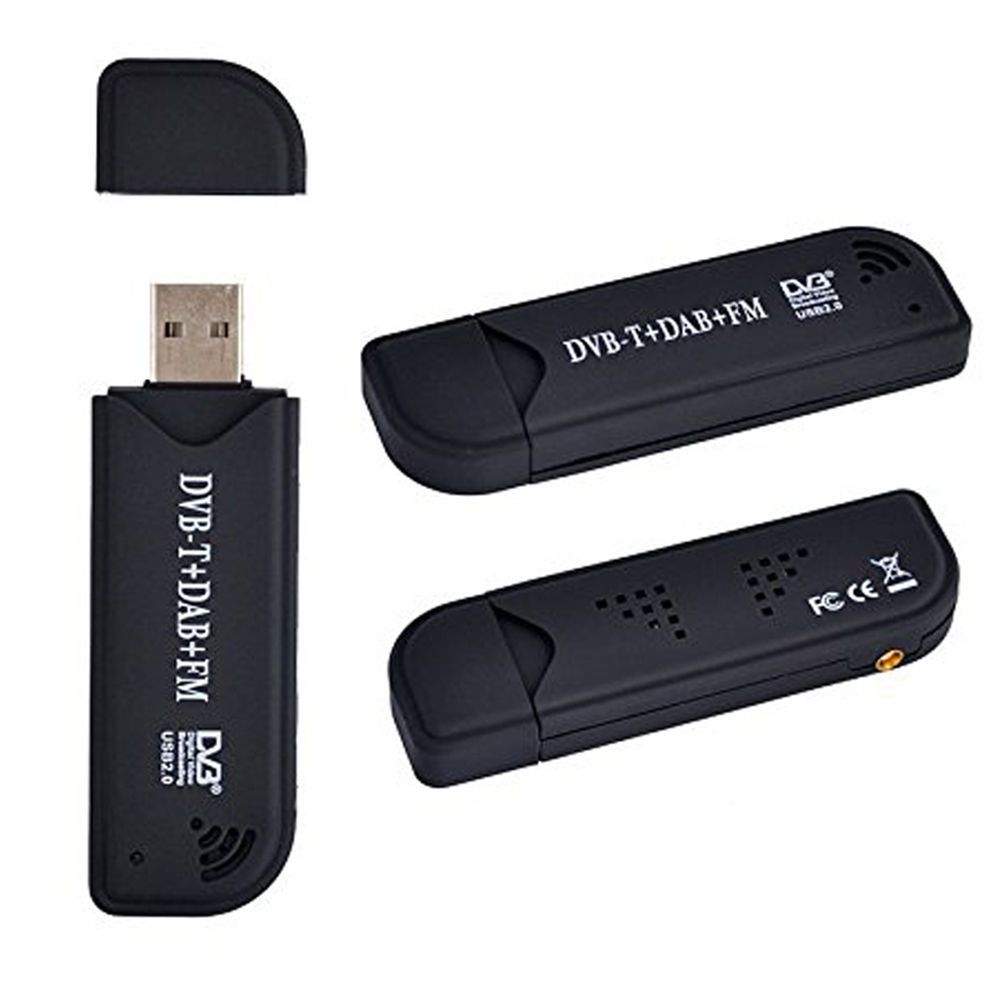 RTL2832U+FC0012 USB DVB-T FM SDR přijímač, briv