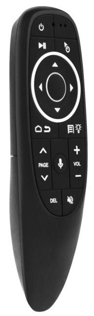 G10s air mouse univerzální dálkový ovladač 2.4GHz USB s gyroskopem a podsvícený, briv