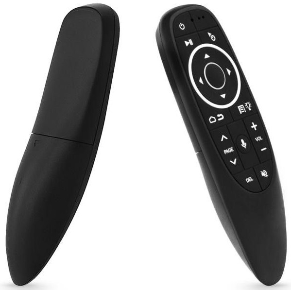 G10s air mouse univerzální dálkový ovladač 2.4GHz USB s gyroskopem a podsvícený, briv