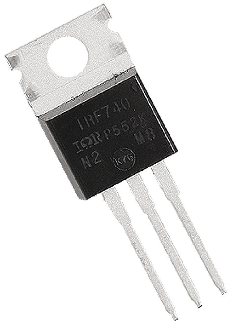 Tranzistor IRF740 N-MOSFET 400V, 10A, 125W, 0.55R TO220 China