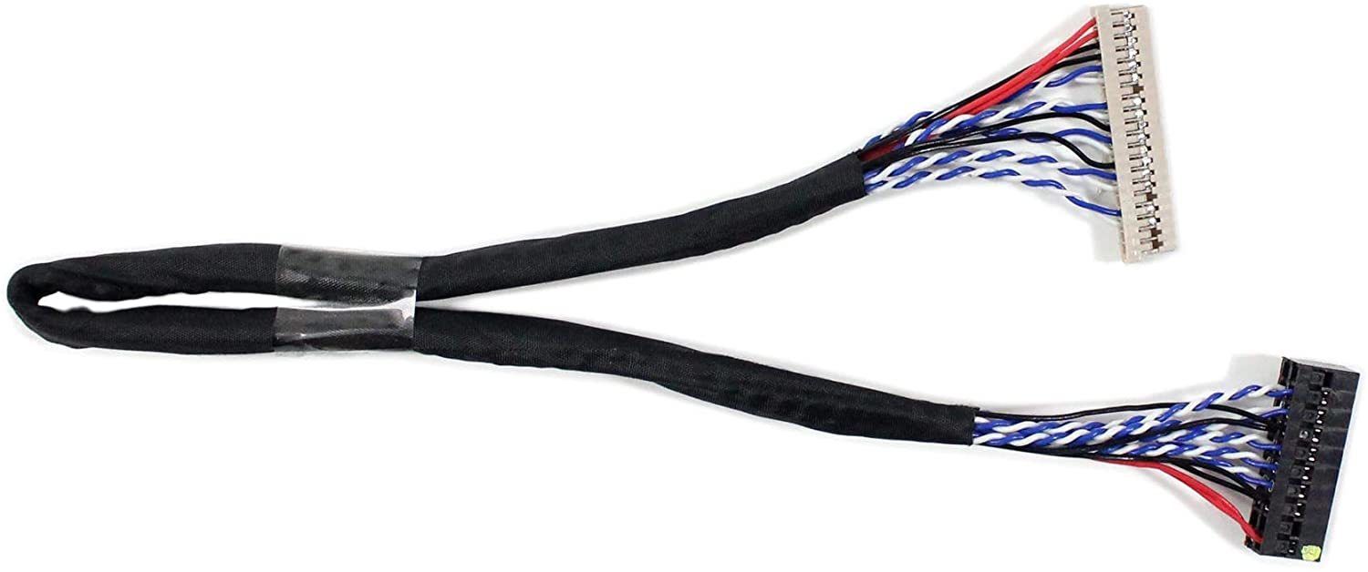 DF14-20P 1ch 8bit LVDS Cable 250mm, briv