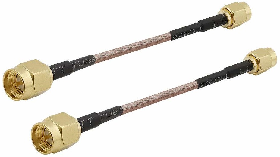 Kabel Pigtail SMA M - SMA M RG316, briv