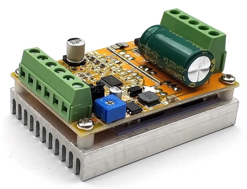 6.5-50V 380W BLDC Ovladač Motoru, briv