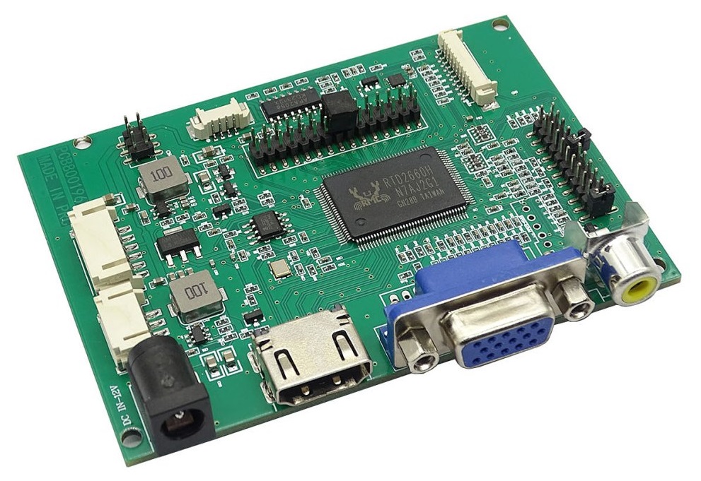 PCB8000196 HDMI na LVDS převodní deska pro LCD panely, briv
