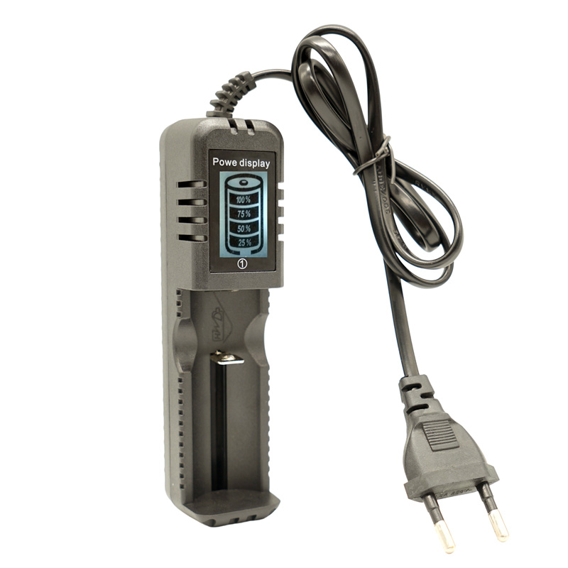 Nabíječka Lithiových Baterií, LCD, 220V, briv