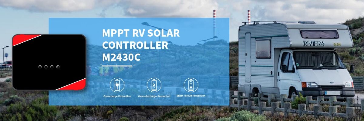 M2430C MPPT regulátor nabíjení pro vestavěnou instalaci