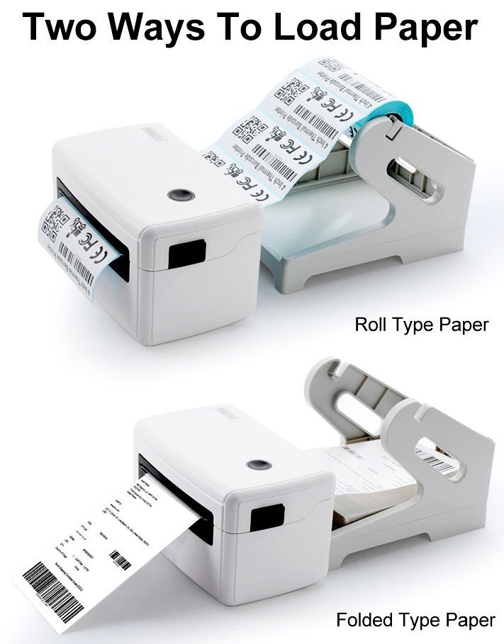 H400B 110mm USB+BT termální tiskárna štítků