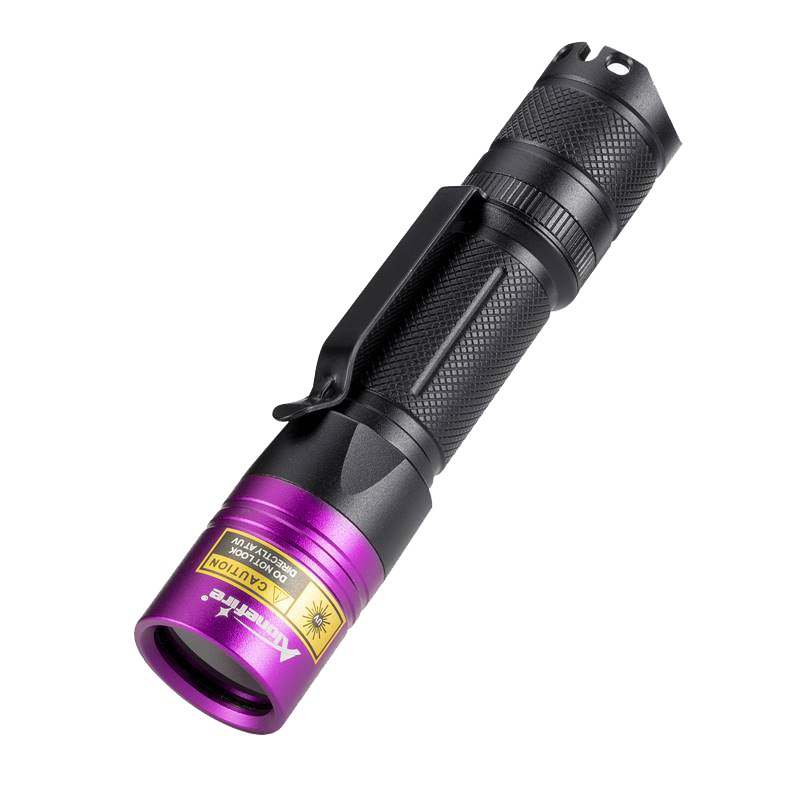 Výkonná UV 365nm 10W svítilna s filtrem ZWB2, briv
