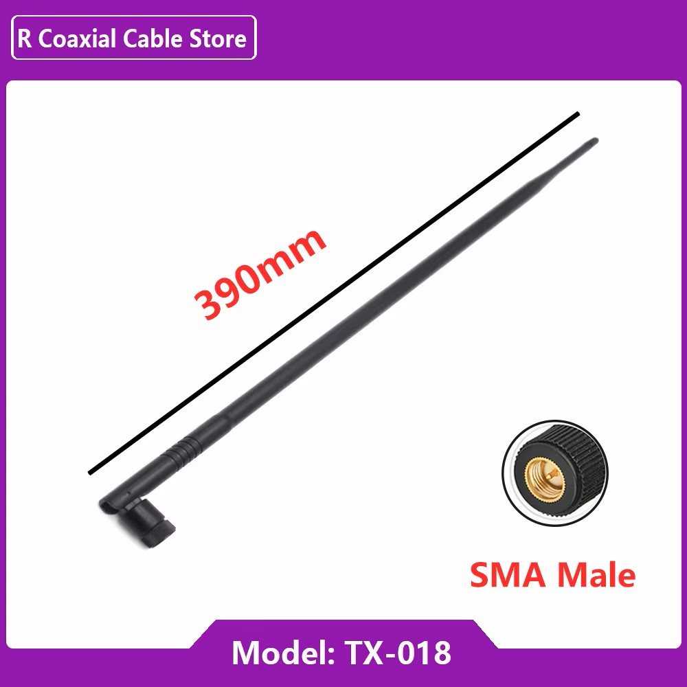 2.4/5GHz, 9dbi, 390mm WiFi anténa, briv