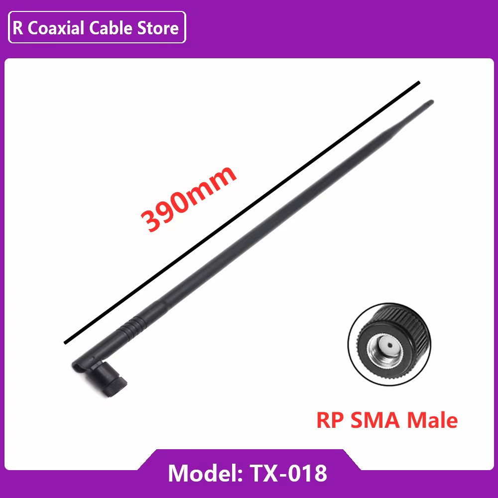 2.4/5GHz, 9dbi, 390mm WiFi anténa, briv