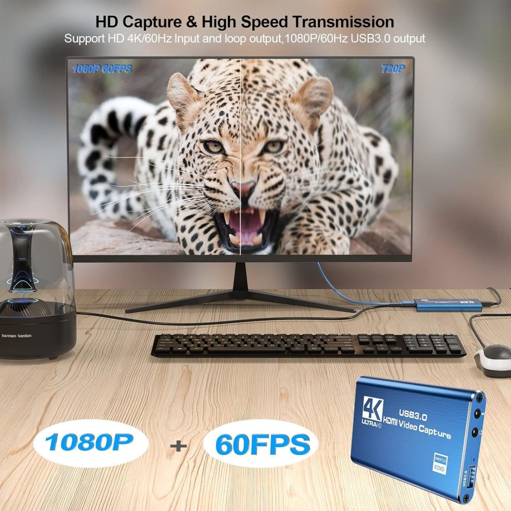LH-4KO HDMI na USB převodník s 4K@30fps, briv