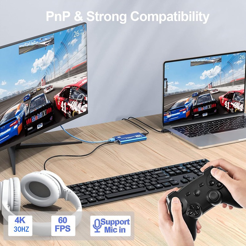 LH-4KO HDMI na USB převodník s 4K@30fps, briv