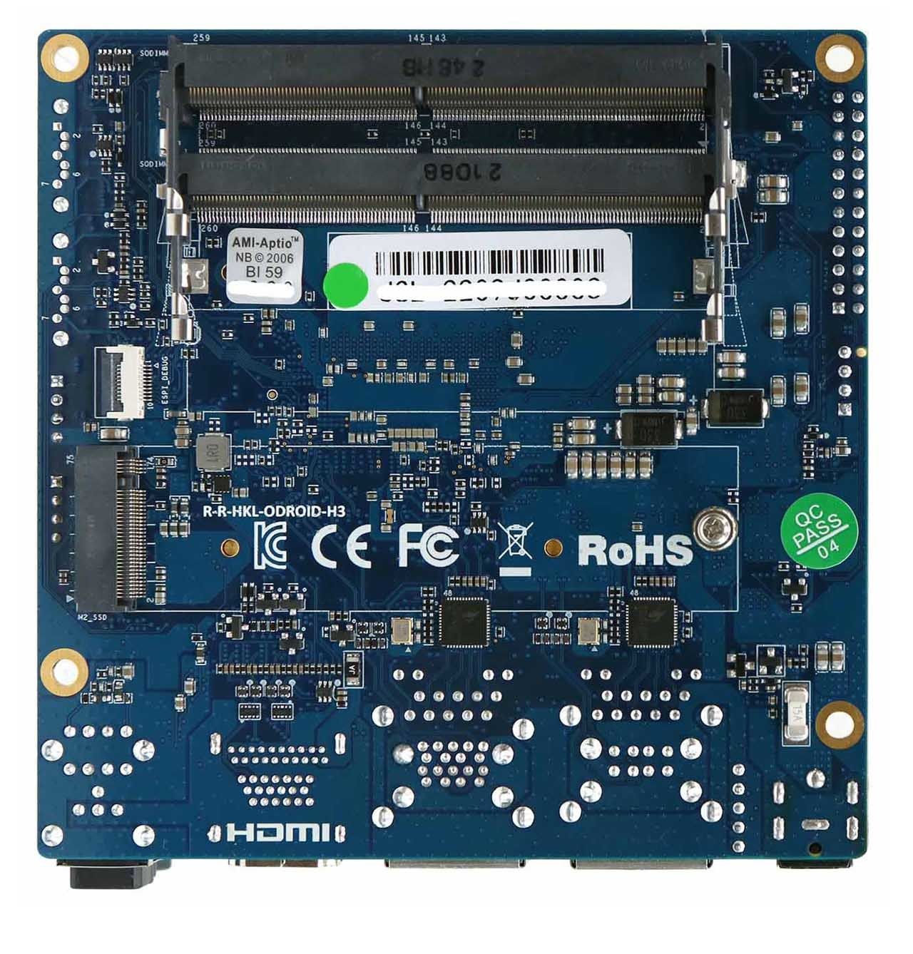 ODROID-H3 Plus, briv