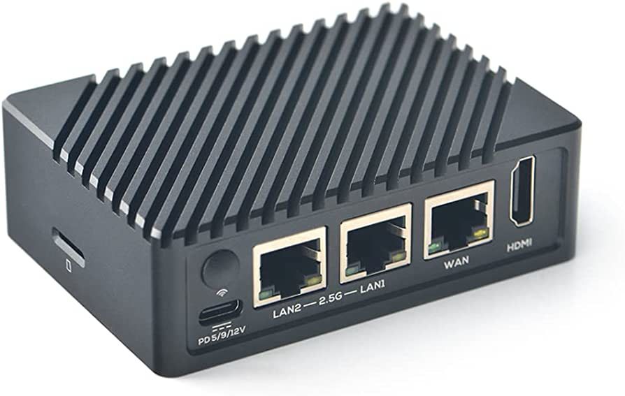 NanoPi R6S 8GB RAM, 64GB eMMC - Vysoce výkonný mini-router, briv