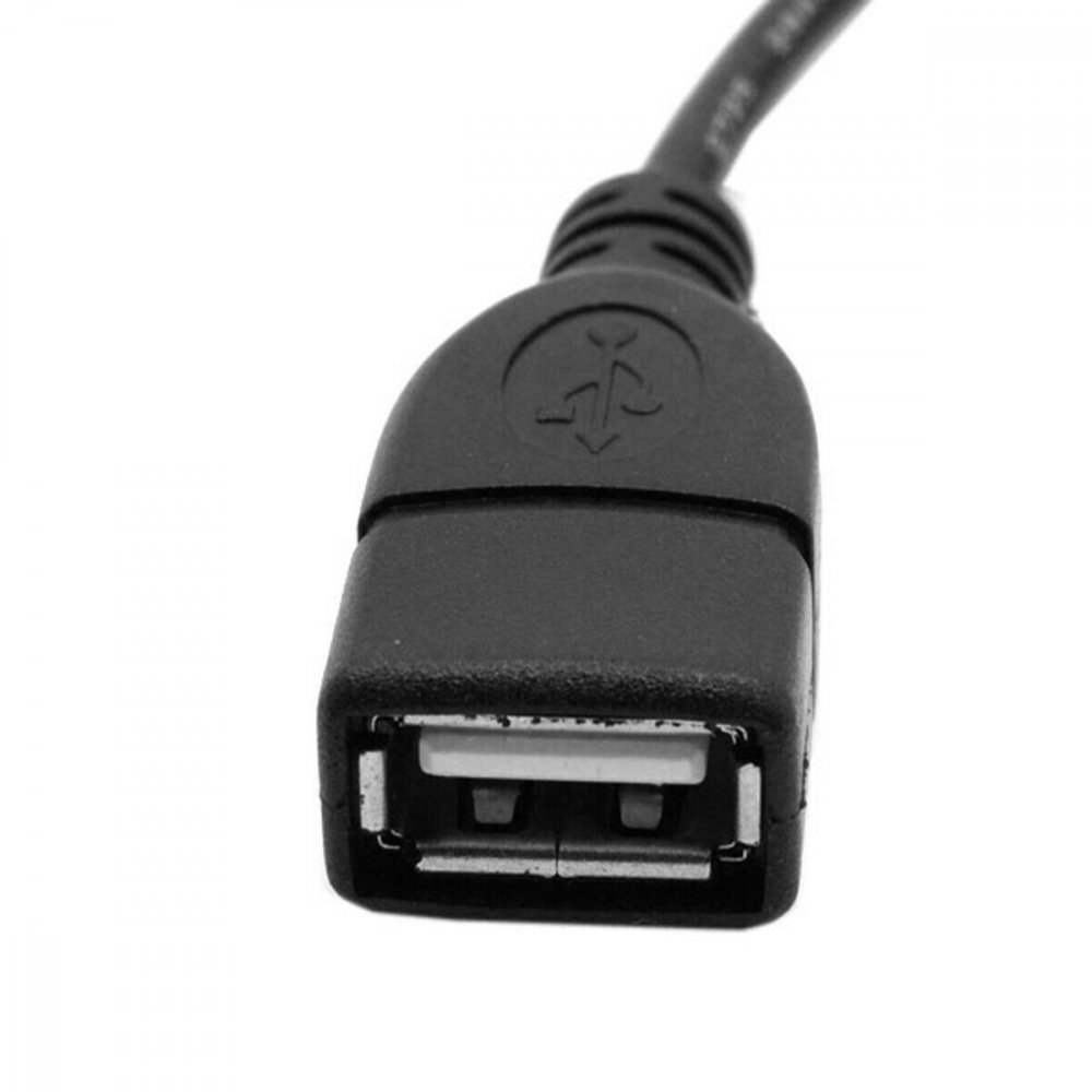 USB 2.0 prodlužovací kabel typ A-A M ve tvaru L, 20cm, pravý, briv