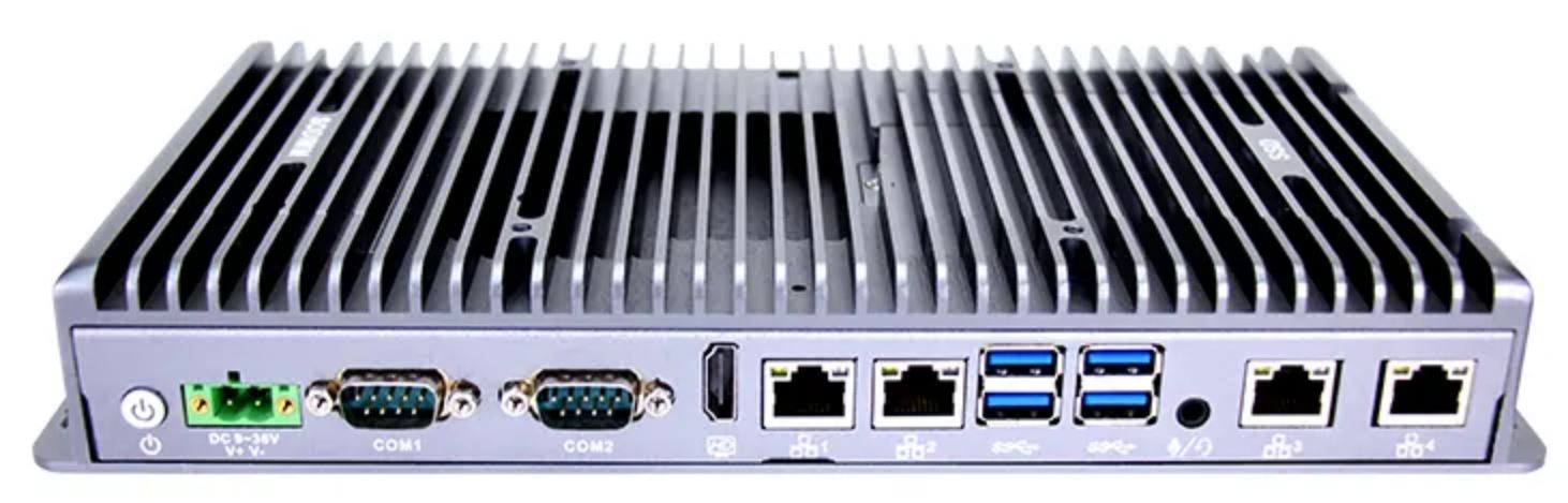 iBox-3046 Průmyslový počítač Intel Core i5-8260U 4 LAN porty, briv