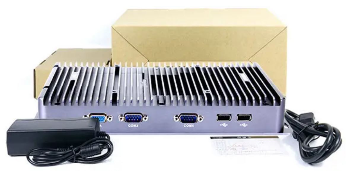 iBox-3046 Průmyslový počítač Intel Core i5-8260U 4 LAN porty, briv