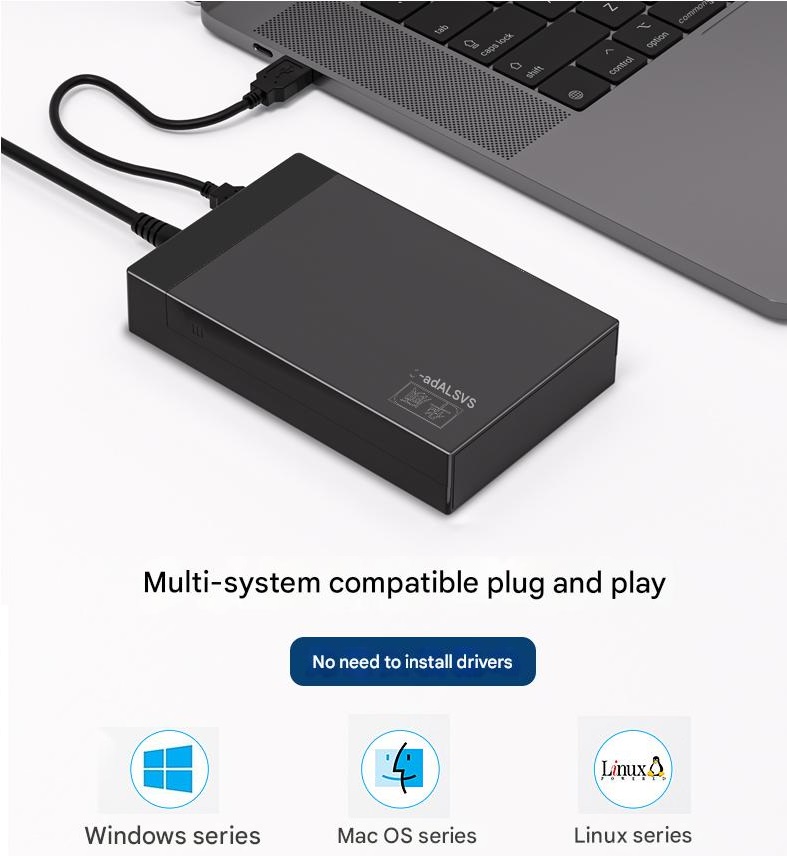 SAS/SATA na USB3.1 adaptér, briv