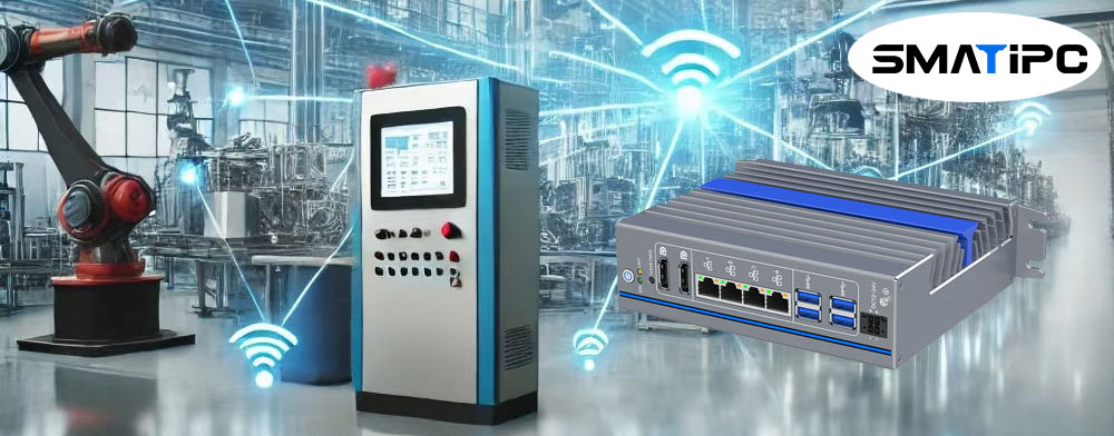 IEXP-304 Průmyslové PC, Intel N100, 4× 2.5G LAN, bezventilátorové, briv