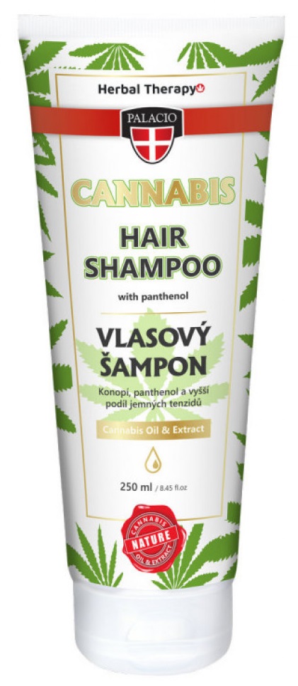 Konopný vlasový šampon 2v1 s kondicionérem, tuba, 250 ml