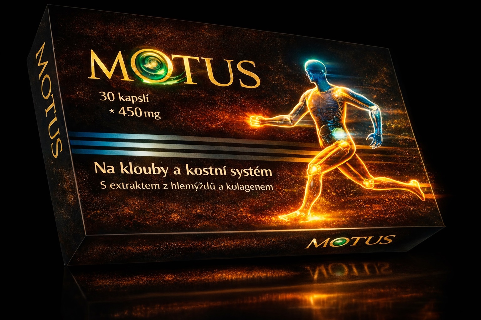 Motus, kloubní doplněk s hlemýždím extraktem a kolagenem, briv