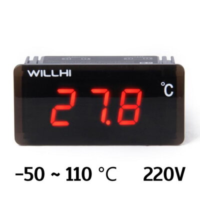 WH1419A Vestavný digitální teploměr -50 ~ 110 ℃ 220V