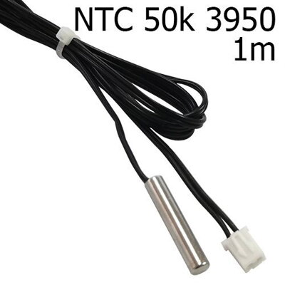Teplotní čidlo (termistor) NTC 50K 3950 1m
