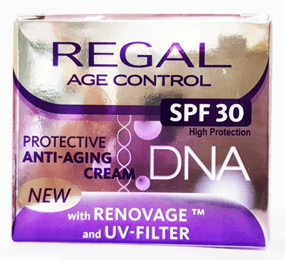 Regal Age control ochranný krém proti vráskám DNA a UV filtrem - SPF 30 - 45 ml