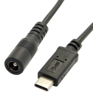 UC-233 USB Type-C na 5.5x2.1mm jack napájecí kabel