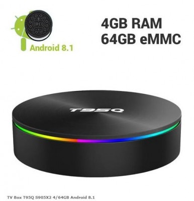TV Box T95Q S905X2 4/64GB Android 9