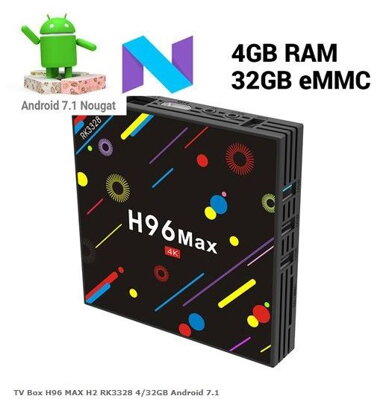 TV Box H96 MAX H2 RK3328 4/32GB Android 7.1