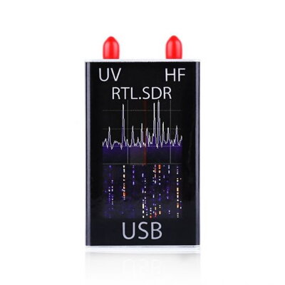 RTL SDR přijímač 100kHz-1.7GHz skener USB