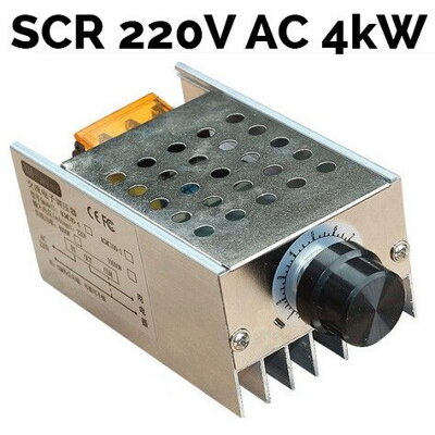 Regulátor otáček pro seriové AC motory - SCR 220V4kW
