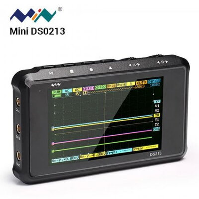 DSO213 4-kanálový mini kapesní digitální osciloskop