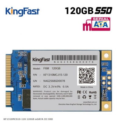 KF1310MCS10-120 120GB mSATA III SSD