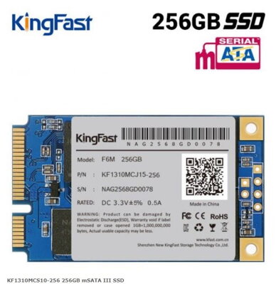 KF1310MCS10-256 256GB mSATA III SSD