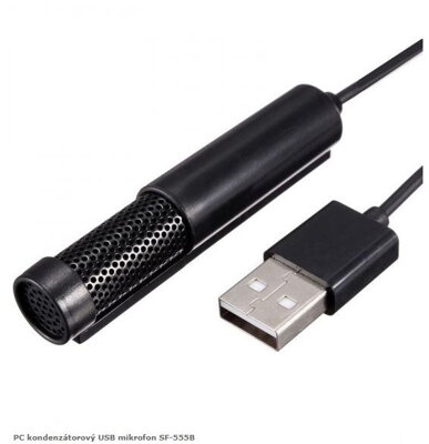 PC kondenzátorový USB mikrofon SF-555B