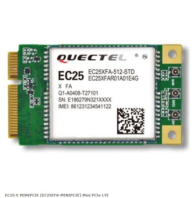EC25-E MINIPCIE (EC25EFA-MINIPCIE) Mini PCIe LTE modem modul