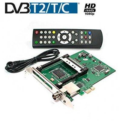 DVBSky T980C DVB-T/T2/C PCIe interní tuner CI