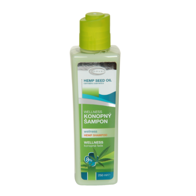 Wellness konopný šampon 8% 250ml