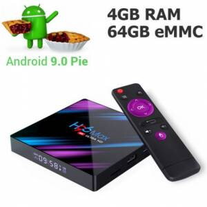 TV Box H96 max RK3318 4/64GB Android 9.0 Pie