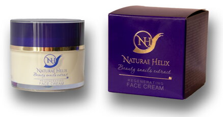 Regenerační krém na obličej s hlemýždím extraktem, Naturae Helix, 50 ml