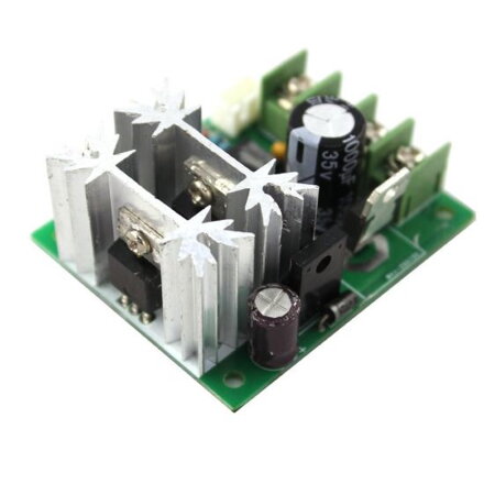 Regulátor otáček pro stejnosměrné DC motory - PWM 6V-24V 10A