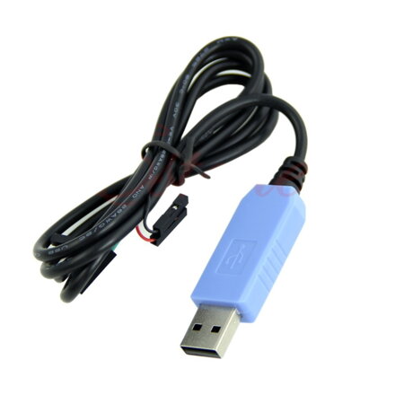 Převodník USB na UART TTL - nejnovější PL2303TA čip s kabelem 0.8m
