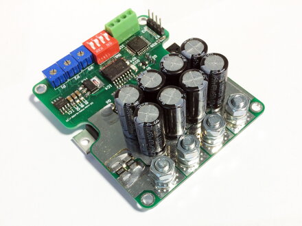 Regulátor otáček pro stejnosměrné DC motory - PWM 10V-50V 50A PCB