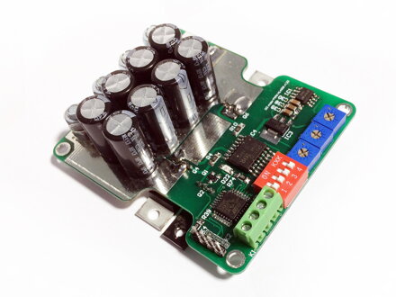Regulátor otáček pro stejnosměrné DC motory - PWM 10V-50V 50A PCB