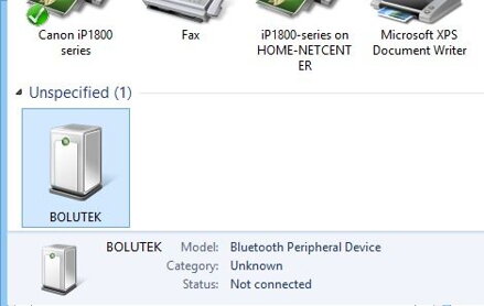 RS232 do PC přes BT modul převodník redukce