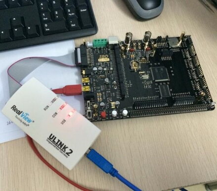 Ulink2 emulator ARM MDK 5.0