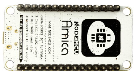 NodeMCU LUA Amica R2 ESP8266 Wifi vývojová deska